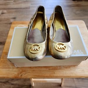 Michael Kors, Size 9, Gold